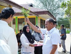 Dampak Banjir, 26 Ruang Kelas SMPN 1 Manyak Payed Direnovasi Kemendikbud