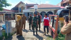 Babinsa UKS Pelda Andi Irawansyah Dampingi Dandim 0312/Padang Cek Lokasi Pembangunan Gerai KMP, Perkuat Kedekatan dengan Warga