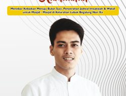 Sambut Ramadhan 2026 : Rai Chaniago Salurkan Wakaf di 6 Masjid Lubuk Begalung, dan mendampingi dewi susanti anggota dprd kota padang Jemput Aspirasi Warga pada Safari Ramadhan di Lubuk Begalung