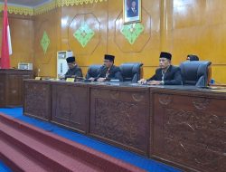 Ketua DPRK Aceh Tamiang Terima LKPJ Bupati TA 2025, Realisasi Pendapatan Daerah Tembus 105 Persen