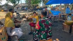 Serka Jamarin Babinsa Ulak Karang Utara Hadir di Tengah Warga, Suasana Akrab Terjalin di Wilayah Koramil 01/PBU