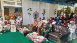Serka Roby Kurniawan Hadiri Pelepasan Siswa Kelas IX SMPN 25 Padang, Babinsa Lolong Beri Motivasi Generasi Muda