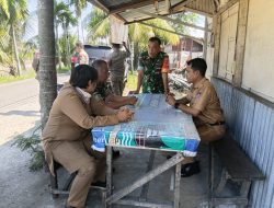 Serma Yunalizal Dampingi Danramil Koramil 01 PBU dan Aparatur Kecamatan Padang Utara, Konsolidasi Penertiban Bangunan Demi Penataan Wilayah yang Lebih Tertib