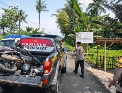 Polsek Karanganyar Lakukan Penanganan Awal Kecelakaan Tunggal Pemotor Meninggal Dunia