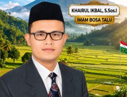 Khairul Ikbal S.Sos.I (Imam Bosa Talu), Sosok Muda yang Tumbuh Bersama Masyarakat Talu