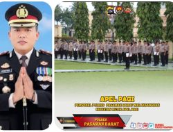 Melalui Apel Pagi, Kapolres Pasbar AKBP Agung Tribawanto Perkuat Kesiapan Anggota