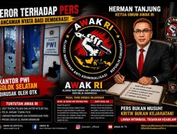 Ketum AWAK RI Herman Tanjung Murka, Perusakan Kantor PWI Solok Selatan Dinilai Teror terhadap Kebebasan Pers