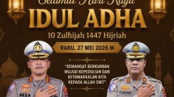 Dirlantas Reza Chairul Akbar Sidiq dan Wadir Lantas Yudho Huntoro Jadikan Idul Adha Momentum Kepedulian