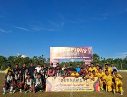 Sukses Digelar di Lapangan Hasil Pokir, Anggota DPRD Pasbar Nefri Kawal Final PSLG Cup I