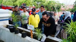 Tanam Bunga di Cindua Mato, Bupati Eka Putra: Jangan Menanam Kebencian