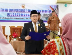 Wabup Lantik 7 Pejabat Manajerial, Berikut Daftarnya