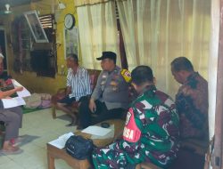 Serka Jamarin Wujudkan Semangat Tigo Tungku Sajarangan, Babinsa UKU Bersinergi dengan Bhabinkamtibmas dan Lurah untuk Masyarakat