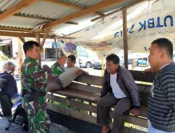 Babinsa Ulak Karang Utara Serka Jamarin Selalu Hadir dan Menyapa Warga, Wujud Nyata TNI Dekat dengan Rakyat