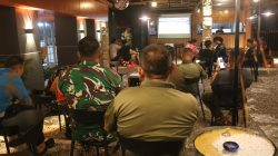 Sorak Piala Dunia Menggema di Makodim 0312/Padang, Kolonel Inf Ferry Adianto Pererat Silaturahmi Bersama Masyarakat