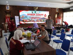 Aksi Kemanusiaan Hari Bhayangkara, Polres Temanggung Berhasil Kumpulkan 65 Kantong Darah