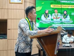 Ketua Umum SEMMI Cabang Padang: Gerakan Mahasiswa Bukan Fomo, Tapi Gerakan Yang Objektif