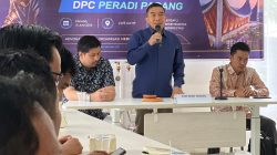 Guntur Abdurrahman Ajak Bersatu Usai Muscab, PERADI Padang Didorong Jadi Rumah Besar Advokat