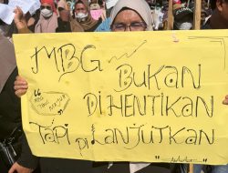 Ribuan Warga Aceh Tamiang Gelar Aksi Damai, Tuntut MBG Tetap Berjalan