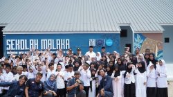 Resmikan Sekolah Malaka Aceh Tamiang Diresmikan