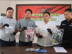 Satresnarkoba Polres Demak Amankan Pengedar Sabu di Jalur Pantura