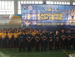 AKBP Veronica Buka Turnamen Voli Kapolres Cup 2026, Tekankan Sportivitas dan Kebersamaan