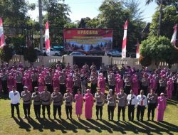 86 Personel Polresta Magelang Naik Pangkat, 22 Personel Diwisuda Purnabakti dalam Upacara Penuh Makna