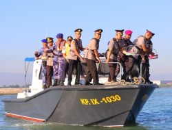 Kapolres Kendal Pimpin Upacara Tabur Bunga, Rangkaian HUT Bhayangkara ke-80 Berlangsung Khidmat