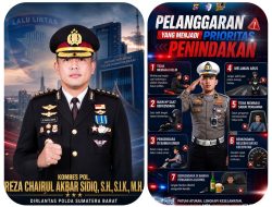 Kombes Pol. H.M. Reza Chairul Akbar Sidiq Ajak Masyarakat Sumbar Tinggalkan Kebiasaan Berbahaya di Jalan Raya