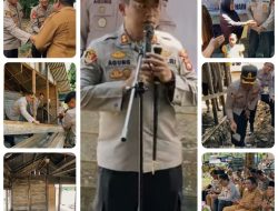 AKBP Agung Tribawanto Tebarkan Semangat Kepedulian Lewat Peletakan Batu Pertama Bedah Rumah