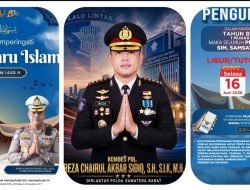 Dirlantas Polda Sumbar Kombes Pol. H.M. Reza Chairul Akbar Sidiq Ajak Masyarakat Sambut Tahun Baru Islam dengan Semangat Keselamatan dan Pelayanan Prima