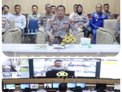 AKBP Agung Tribawanto, S.I.K. Pimpin Jajaran Polres Pasaman Barat Ikuti Zoom Meeting Sosialisasi Kebaruan Undang-Undang Nomor 5 Tahun 2026