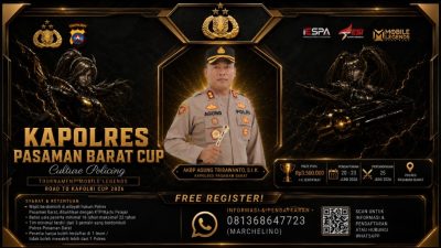 AKBP Agung Tribawanto Hadirkan Kapolres Pasaman Barat Cup, Satukan Pemuda Dalam Kompetisi Esports Positif