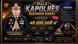 Piala Kapolres Pasaman Barat Jadi Ajang Berkumpulnya Atlet dan Komunitas Biliar