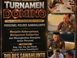 AKBP Simon Yana Putra Pimpin Turnamen Domino HUT Bhayangkara ke-80, Wujudkan Personel Polres Sawahlunto yang Kompak, Humanis, dan Profesional