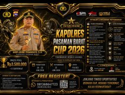 Kapolres AKBP Agung Tribawanto Hadirkan Kapolres Pasaman Barat Cup 2026 untuk Prestasi, Sportivitas, dan Kedekatan Polri dengan Masyarakat