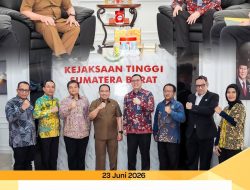 Sinergi untuk Sumbar Bersih Narkoba, Kajati Sumbar dan Kepala BNNP Bahas Langkah Strategis Penegakan Hukum
