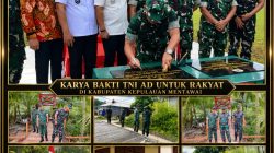 Dari Rumah Layak Huni hingga Sumur Bor, Letjen TNI Mochamad Syafei Kasno Tutup Program TNI AD untuk Rakyat di Mentawai