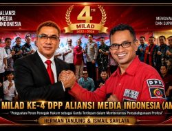 Milad Ke-4 DPP AMI Dapat Apresiasi Herman Tanjung, Serukan Sinergi Media dan Penegak Hukum Demi Menjaga Marwah Pers Indonesia