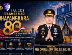 Kombes Pol. H.M. Reza Chairul Akbar Sidiq Pimpin Semangat Hari Bhayangkara ke-80, Dirlantas Polda Sumbar Perkuat Pelayanan Humanis untuk Masyarakat