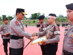 Kapolda Kaltara Irjen Pol. Djati Wiyoto Abadhy Beri Penghargaan Personel Patroli 110, Tegaskan Polri untuk Masyarakat