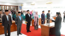 Pelantikan Pejabat Kembali Digelar, Bupati Eka Putra Tantang ASN Ciptakan Inovasi