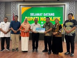 Kabupaten Nganjuk Berikan Donasi 200 Juta Lebih Ke Pemkab Aceh Tamiang