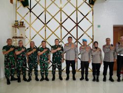 KAPOLDA SUMBAR LAKSANAKAN KUNJUNGAN SILATURAHMI KE KODAM XX/TUANKU IMAM BONJOL, PERKUAT SINERGI TNI–POLRI