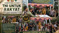 Kodam XX/Tuanku Imam Bonjol Bersama Kodim 0415/Jambi Hadirkan Jembatan Bailey, Akses Warga Kembali Terbuka