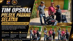 Komitmen Tim Opsnal Polsek Padang Selatan Berantas Narkoba Kembali Dibuktikan Lewat Penangkapan Ini