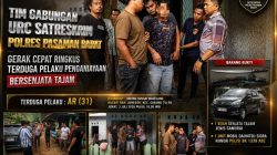Cekcok Saat Pesta Miras Berujung Berdarah, Tim Gabungan URC Satreskrim Polres Pasaman Barat Ringkus AR