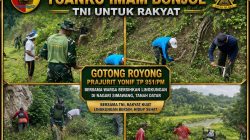 Karya Bakti Kodam XX/TIB di Simawang, Wujud Nyata Kepedulian TNI kepada Masyarakat