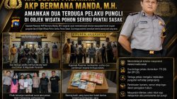 Kapolsek Pasaman AKP Bermana Manda, M.H. Perkuat Sinergi Menjaga Citra Pariwisata Pasaman Barat