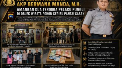 Kapolsek Pasaman AKP Bermana Manda, M.H. Perkuat Sinergi Menjaga Citra Pariwisata Pasaman Barat