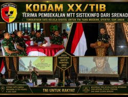 Kodam XX/TIB Tingkatkan Tata Kelola Digital dan Keamanan Data